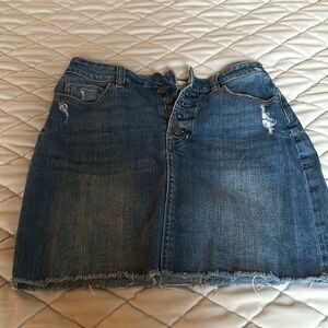 Denim skirt